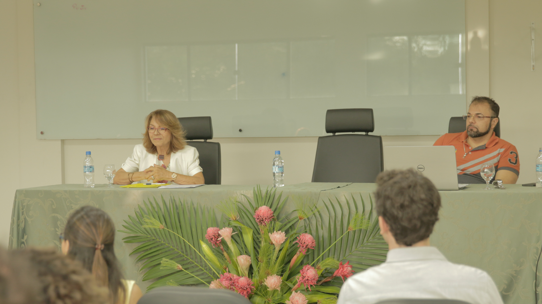 Professores Olinda Ossmar e Eduardo Carneiro